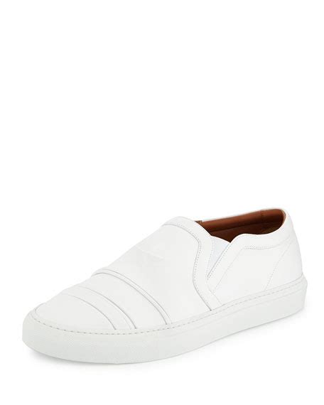 Givenchy Star Leather Skate Sneaker, White